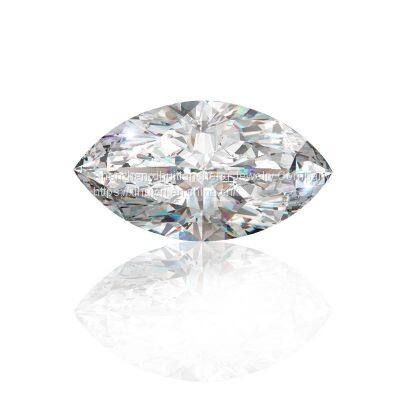 Moissanite Marquise Shape D Color Pear shape Cut Lab Grown Loose Moissanites Stone Test Positive