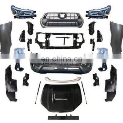 high quality auto car accessories bodykit body kit sets for TOYOTA HILUX VIGO 2008-2012 upgrade to REVO 2016