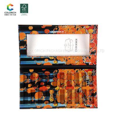 Concealer Palette Custom Makeup Pan Paper Packaging Square Black Blue Eyeshadow Palette Empty Big Eyeshadow Palette High Pigment photo-2