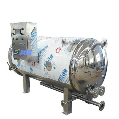 Bird nest beverage steam sterilizing pot retort machine