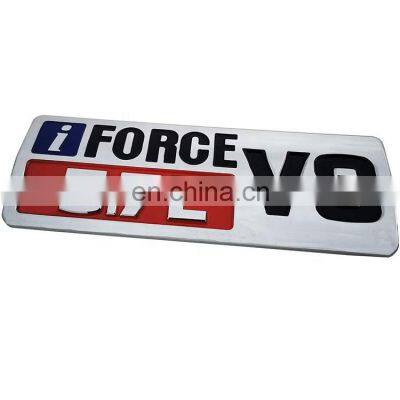 5.7L V8 Badge Side Emblem 3D Door Badge Nameplate Decals Sticker Replacement For Tundra photo-3