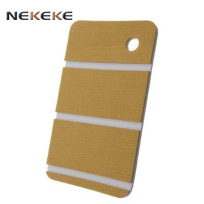 NEKEKE Golden Yellow + White Lines Boat Yacht EVA Deck Foam Sheet Composite Outdoor Decking photo-2