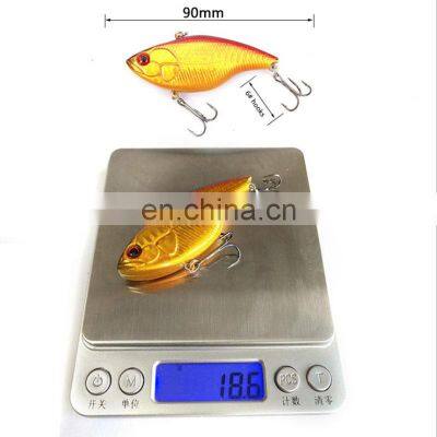 New High Quality 7cm/18.6g VIB Plastic Lure With Carbon Steel Treble Hook and Attractive Color photo-4