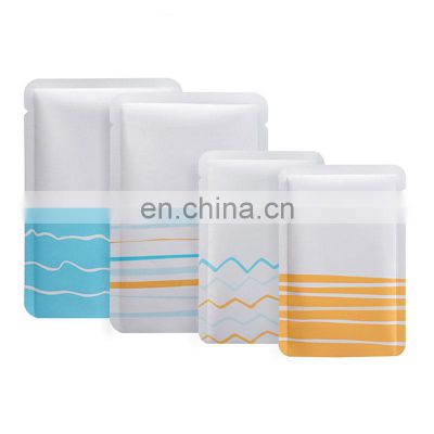 In stock Heat Sealable Packaging Pouch Matte Aluminum Foil Laminated Bags Cosmetic Cream Packaging Sachet Food Grade