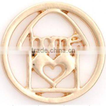 Fashion floating plate for flaoting glass lockets