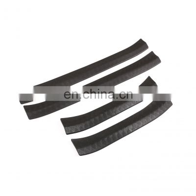 4PCS ABS Anti-Dirty Front/Rear Door Sill Scuff Plate Guard Pedal for Land Rover Defender 110 2020-2021 car accessories