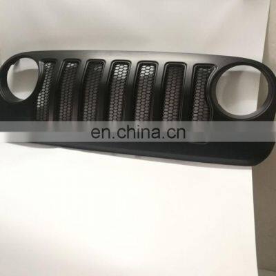 Front JL Style Grille for Jeep Wrangler JK 07+ Car Accessories Black Mesh Grille photo-4