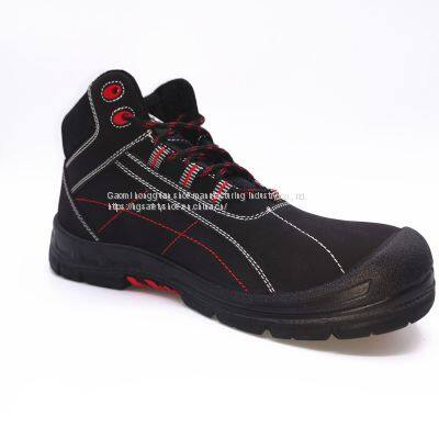 S1P/S3 SAFETY SHOES NUBUCK LEATHER MIDDLE CUT RT6868 photo-3