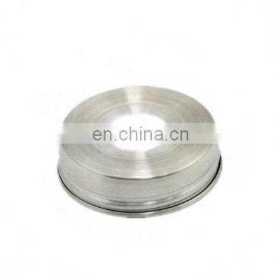 Factory Made Stainless Steel Glass Jar Metal Colored Mason Jar Lid With Metal Lid Lotion Pump At Wholesale Price