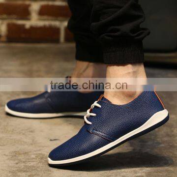 C22648B Korean Fashion Man PU Leather Cheap Shoes