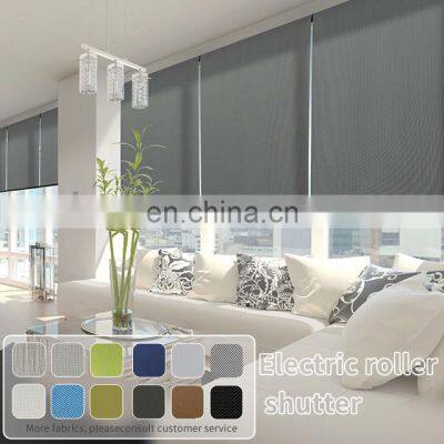 Customized Roller Shades Electric Blackout Polyester Smart Roller Blinds Shades