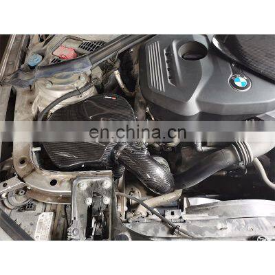 Cold Air Intake Kit 3K Twill Carbon Weave in Glossy Finish Carbon Fiber Material For BMW 3 Series(B48)