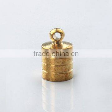 Manufacture Strong Jewelry Findings Brass Antique Cord End