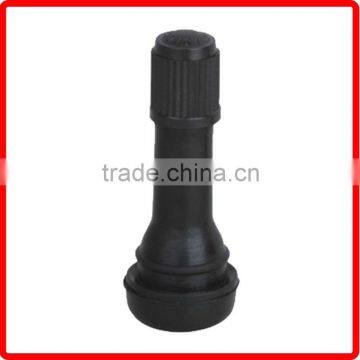 Snap in tubeless tire valve TR438