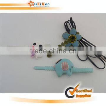 Eco-friendly flexible pvc wire cable holder