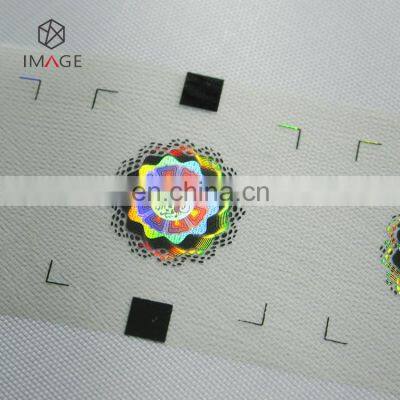 Registered Hot Stamping Security Hologram Foil Label Sticker for Certificates photo-4