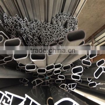 round&square aluminum profile used for rail transit made by large press