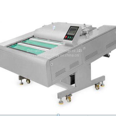 DZ-1100 SINGLE SEALED CONTINUOUS BELT TYPE VACUUM PACKAGING MACHINE