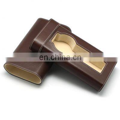 Unique single leather watch boxes wholesale watch box