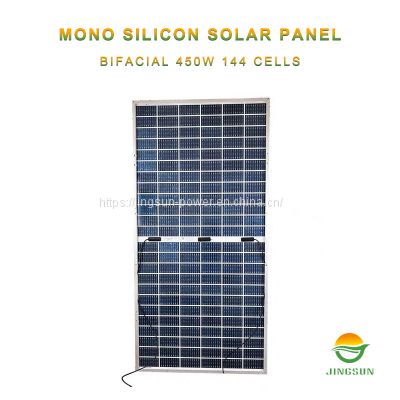 450W Bifacial solar