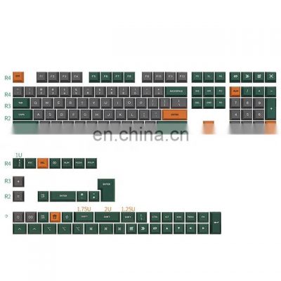 Good price of New product 60% keycaps iso keycaps suitable for 61/63/64/68/71/84/87/96/104/108key mechanical keyboard