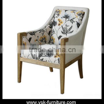 AC-115 Rustic Style Furniture Resturant Cafe Sofa Chair Design