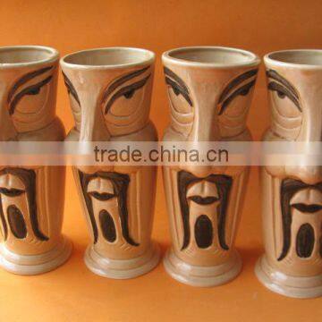 ceramic coffee mug without handle ceramic couple mug