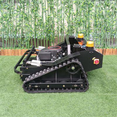 remote control lawn mower, China remote mower for hills price, remote control bank mower for sale