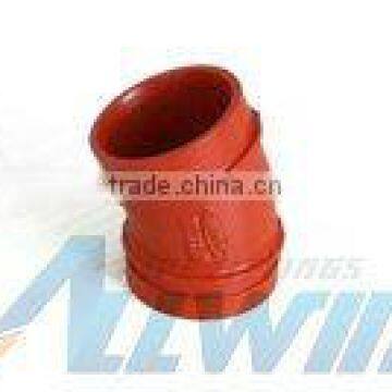 ductile iron grooved pipe fittings