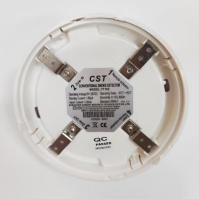 CST Smoke Detector CE Certified Smoke Alarm 2 Wires Fire Sensor for Conventional Fire Alarm System YT102 photo-3