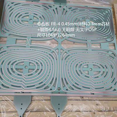2-layer Thick Copper Ultra Large Size Circuit Board PCB,Oversized and Large Hole PCB photo-5