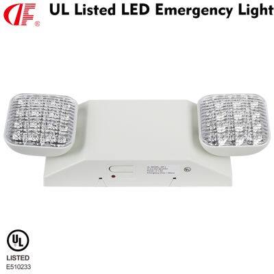 Двухголовые регулируемые коммерческие аварийные фонари, прошедшие сертификацию UL