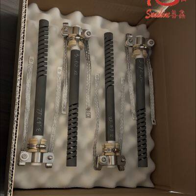 High Temperature Double Spiral SiC Silicon Carbide Industrial Heating Element Electric Heat Element Silicon Carbide Double Spiral SiC Heater photo-1