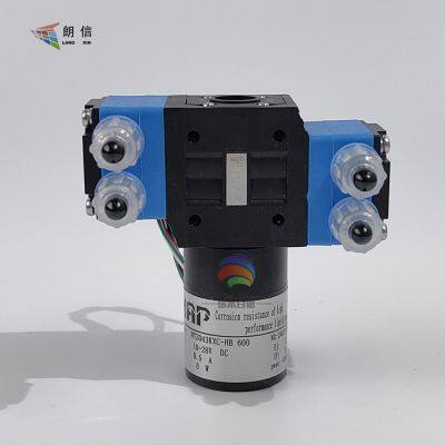 Ceramic Digital Machine Spare Parts HAP NT043KXC-HB600 Diaphragm Double-Head Liquid Pump 24 V Tian Gong Ferrari Parts Brushed Motor Double-Head Pump photo-2