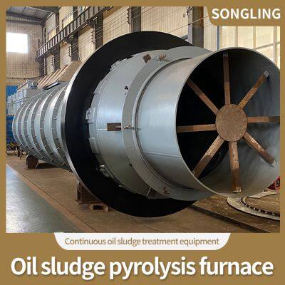 Oil sludge pyrolysis furnace Oil-based cuttings thermal desorption treatment equipment Oilfield oil sludge treatment equipment