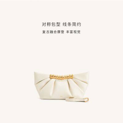 Summer New Evening Handbag For Women Wrinkled Metal Fashion Bag photo-2