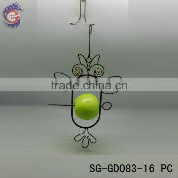 metal material glow in dark bird feeder yard using item