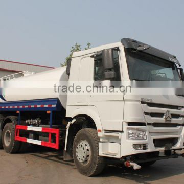 howo golden prince 6*4 19 cbm sprinking truck water tank truck made in china