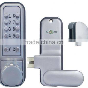 OSPON ALL-WEATHER MECHANICAL KEYLESS LATCH DOOR LOCK STAIN CHROME IMPORT FROM CHINA OS611L Left handle