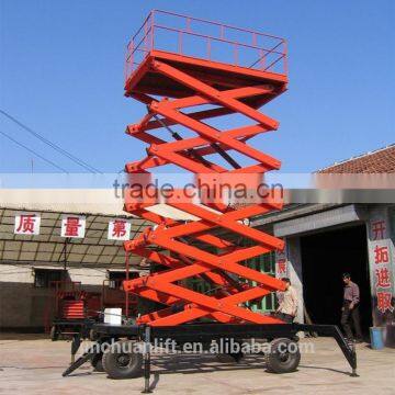 1.35~16m, 0.3 Ton Hydraulic Motorcycle Mobile Small Mini Scissor Lift Table With Roller on Sale SJY0.3-16 photo-2