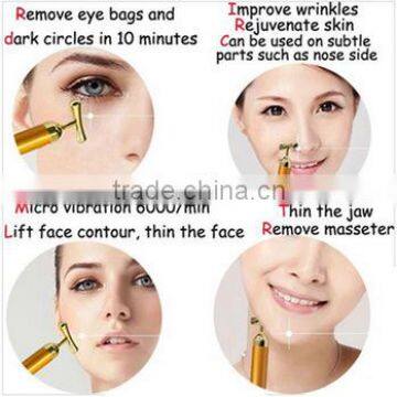 2016 Hot Selling Home Use 24K Gold Energy Vibrating Prevent the Aging Enhance Immunity Beauty Machine photo-2