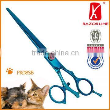 NPK08SB SUS440C For Professional Titanium Coating Pet scissor