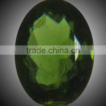 Oval Cut Moldavite Gemstones