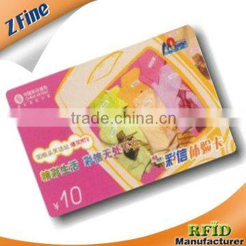 RFID Card Printable Plastic PVC Card for Membrship Card