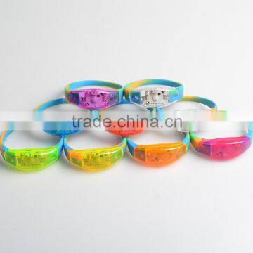 2016 Light-Up Flashing Bracelets led bracelet led silicone bracelet