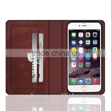 Zipper Walelt Leather Case for Lenovo Phab Plus