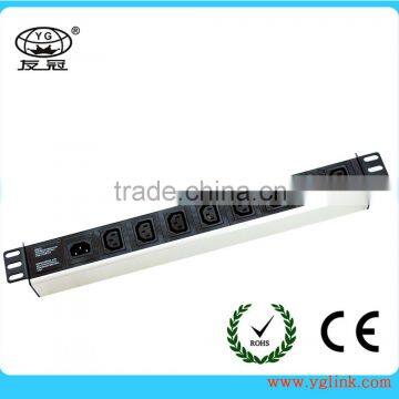 1.5U 19'' IEC 320 C13 type cabinet PDU