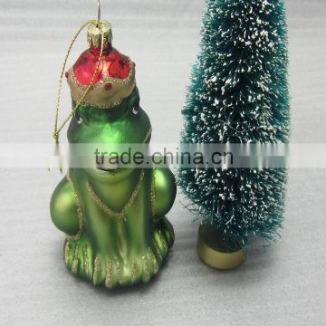 2016 factory supplier wholesale decoraitve glass hanging animal