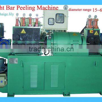 automatic stainless steel round bar peeler machine china manufacturer