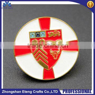 Creative gifts metal pin badge with custon made your logo